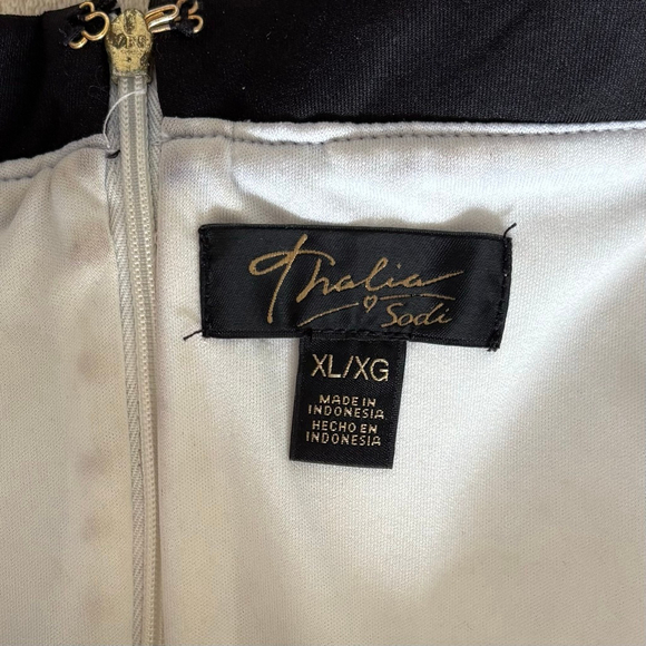 Thalia Sodi Animal Print Mini Dress Size XL - Picture 6 of 7